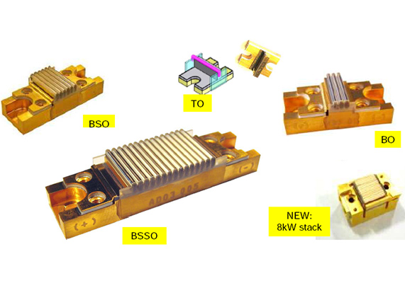 QCW 半導體激光堆棧