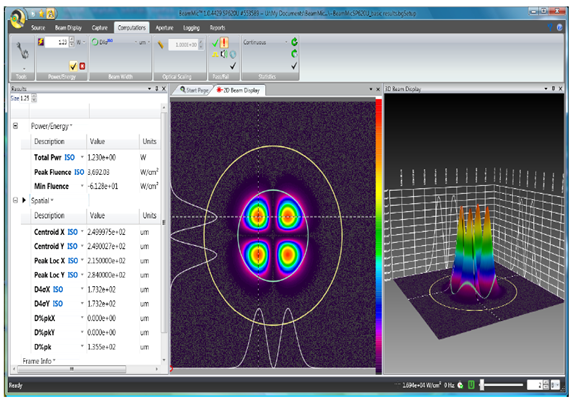 經濟型光束分析軟件BeamMic