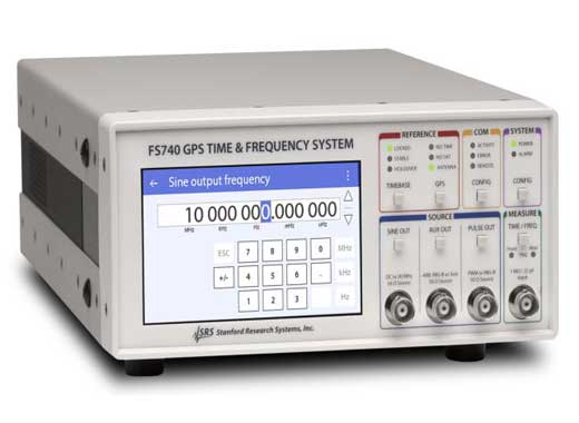 通過(guò)FS740設(shè)備利用GPS/北斗馴服銣鐘